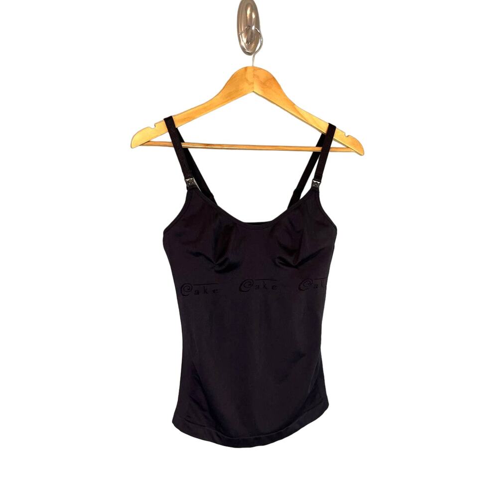 Cake Lingerie Nursing Cami Size M Black